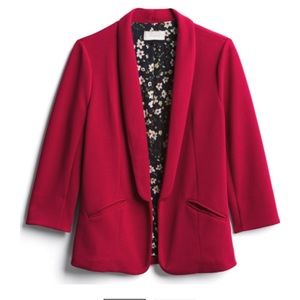 Stitch Fix “Skies Are Blue” Red Blazer S NWT